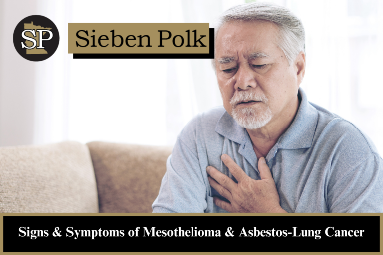 Signs and Symptoms of Mesothelioma and Asbestos-Lung Cancer