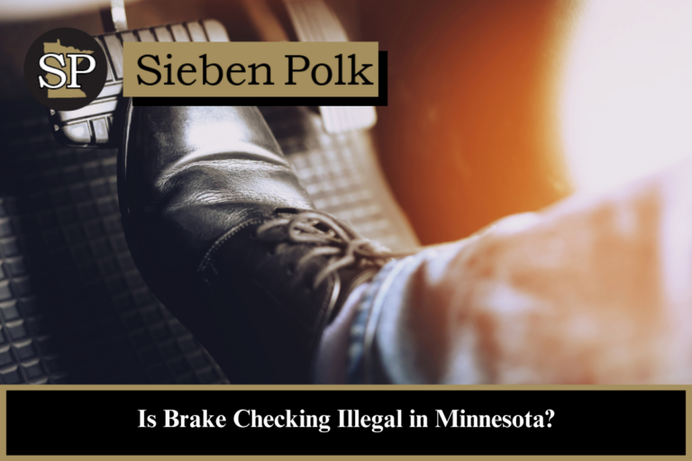 Is Brake Checking Illegal in Minnesota?