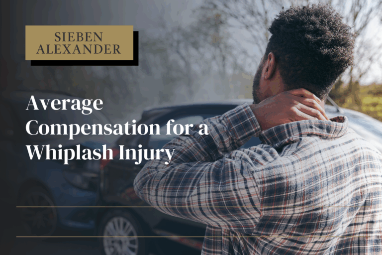 Average Compensation for a Whiplash Injury Sieben Alexander P.A. Minnesota Car Accident Lawyers