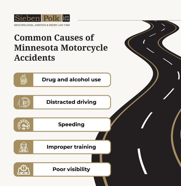 common causes of motorcycle accidents in minnesota
