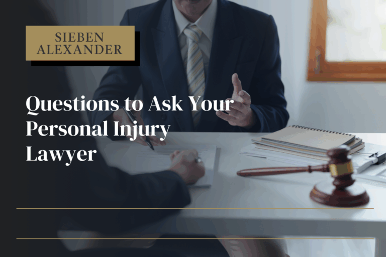 Questions to Ask Your Personal Injury Lawyer