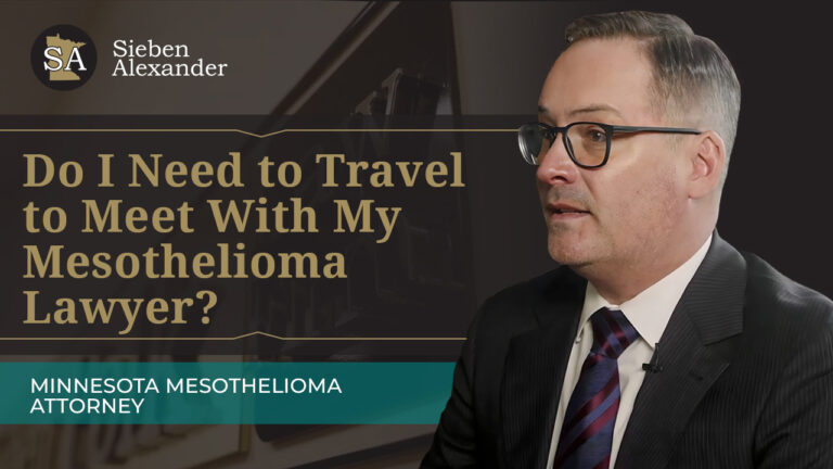 Do I Need to Travel to Meet With My Mesothelioma Lawyer? Thumbnail photo of Chad Alexander A Minnesota Mesothelioma and Personal Injury Lawyer