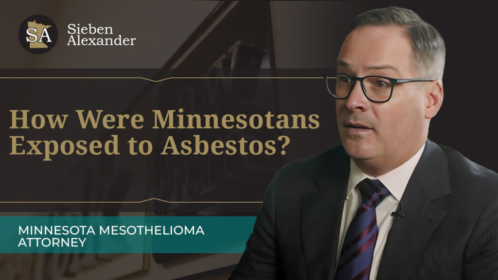 How Were Minnesotans Exposed to Asbestos? Thumbnail photo of Chad Alexander a Minnesota Mesothelioma and Asbestos Lawyer