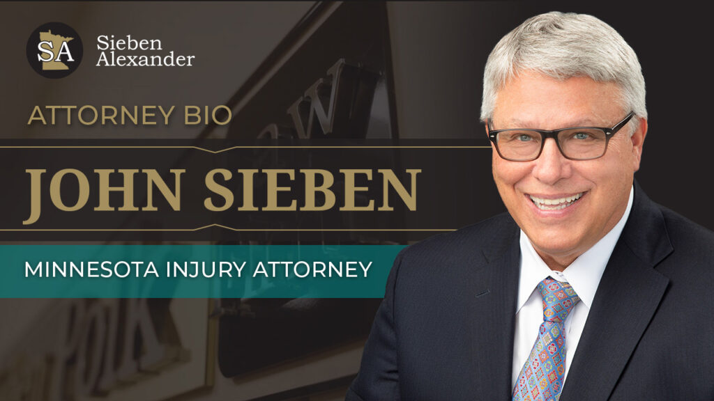 Video thumbnail of Personal Injury Attorney Bio John Sieben